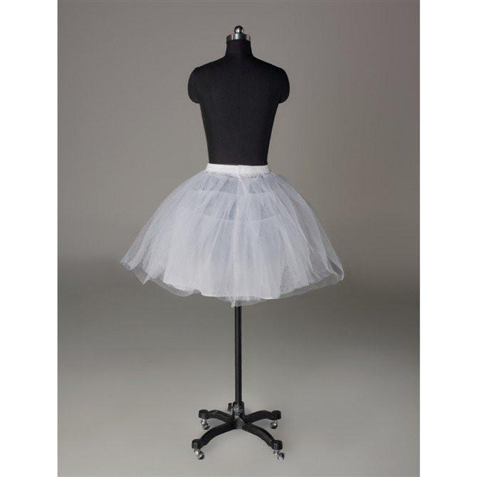 Fashion Short Wedding Dress Petticoat Accessories White PDP13
