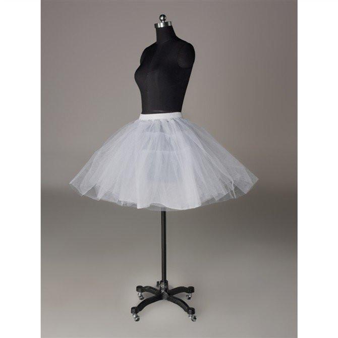 Fashion Short Wedding Dress Petticoat Accessories White PDP13