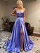 Satin backless long prom dresses, long formal evening dresses mg01