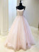 Sparkly tulle a line long prom graduation dress, evening dress mg169