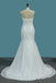 Charming Lace Mermaid Sweetheart Sweep Train Wedding Dresses PDE72