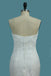 Charming Lace Mermaid Sweetheart Sweep Train Wedding Dresses PDE72