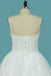 Sweetheart Tulle A Line Wedding Dresses With Applique Beads Sweep Train PDE75