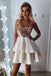 Spaghetti Straps Short Prom Dress A Line Homecoming Dress PDP37