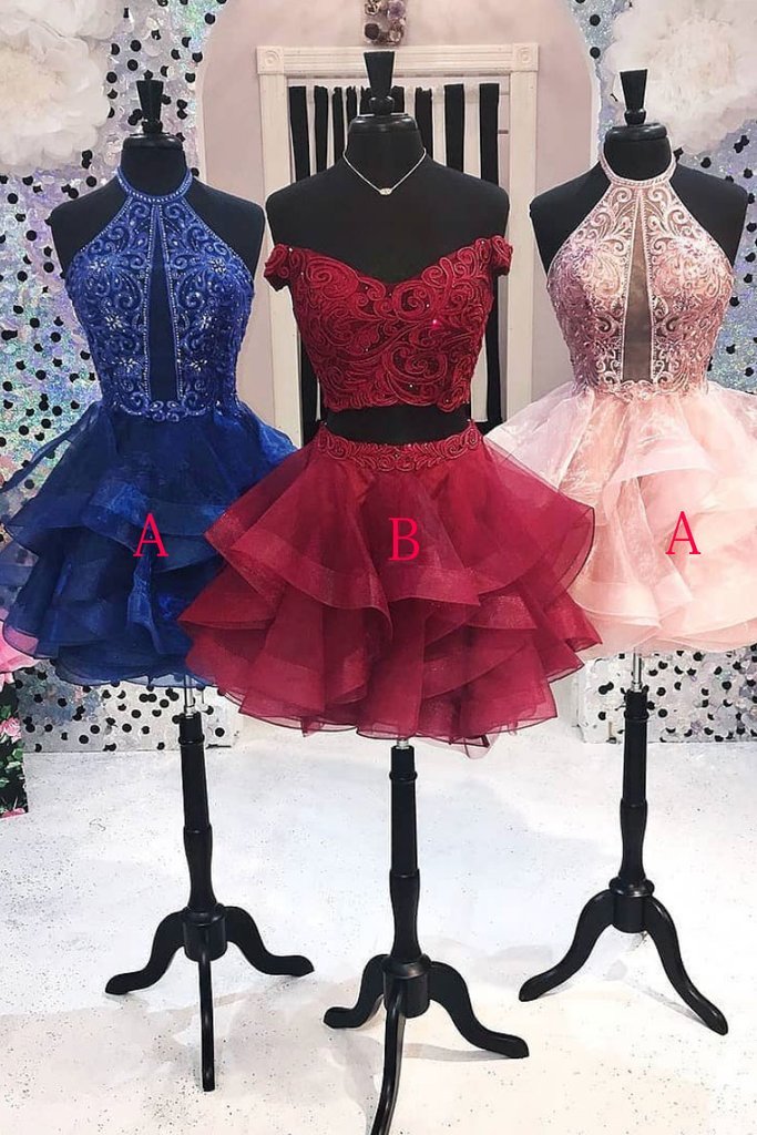 Cute Tulle Short Prom Dresses, Short Homecoming Dress PDO79
