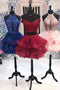 Cute Tulle Short Prom Dresses, Short Homecoming Dress PDO79
