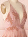 Spaghetti Straps Short Pink Homecoming Dress Criss Cross Back PDO75