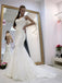 Spaghetti straps backless wedding dresses mermaid bridal dresses mg685