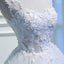 A Line Lace Appliques Homecoming Dresses, Short Sleeveless Prom Dress PDN67