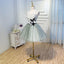 A Line Tulle Flowers Short Homecoming Dresses, Cheap Party Dress PDN51