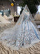 Stunning Light Blue Ball Gown Wedding Dresses, Quinceanera Dresses PDJ98