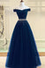Simple A Line Burgundy Off the Shoulder Lace up Tulle Sweetheart Long Prom Dresses SK11
