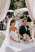 Gorgeous A Line Off the Shoulder Ivory Sweetheart Tulle Wedding Dresses With Lace OW0139