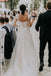 Gorgeous A Line Off the Shoulder Ivory Sweetheart Tulle Wedding Dresses With Lace OW0139