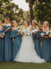 Off the Shoulder Burgundy Bridesmaid Dresses Cheap Long Bridesmaid Dress PDO23