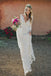 Sheath V-neck Backless Long Sleeves Lace Boho Wedding Dresses PPD83