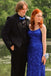 Glitter Mermaid Hot Pink Sequins Long Prom Dresses, Sexy Graduation Dresses OM0274