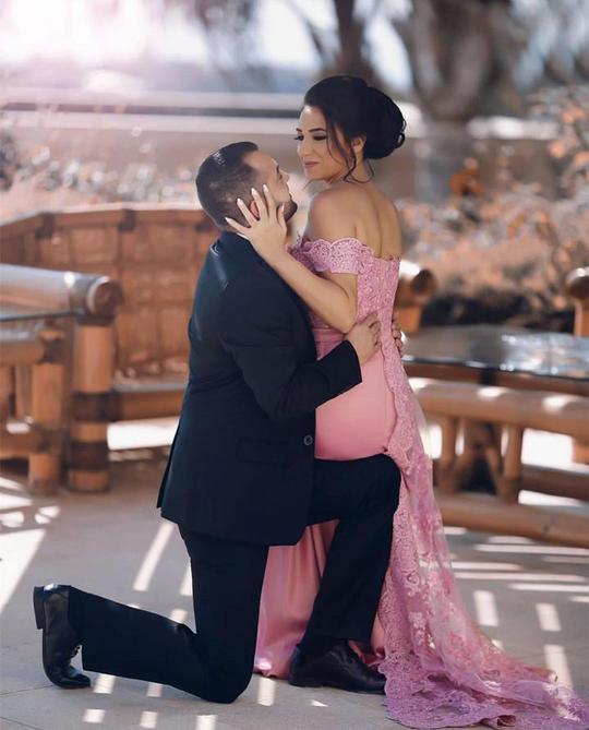 Applique Long Off the Shoulder Evening Formal Dresses,Satin A line Party Dresses PDF34