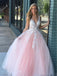 Stunning Lace Applique Ball Gown Long Ball Gowns Prom Dresses Quinceanera Dress PDN86