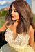 A Line Yellow Satin Strapless Short Prom Dresses with Flowers, Homecoming Dresses OMH0056