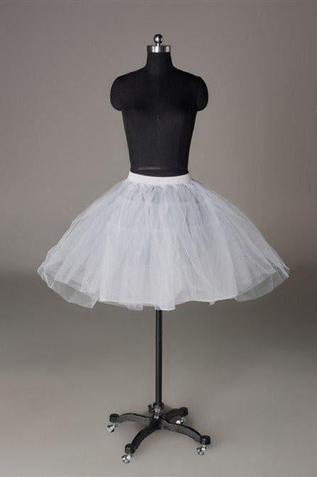 Fashion Short Wedding Dress Petticoat Accessories White PDP13
