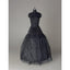 Fashion Black Wedding Petticoat Accessories Black Floor Length Underskirt PDP1