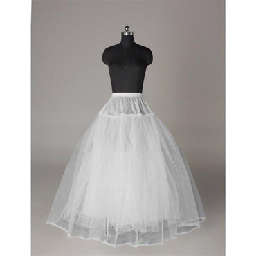 Fashion Ball Gown Wedding Petticoat Accessories White Floor Length PDP10