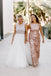 A-Line Crew Floor-Length Simple Wedding Dress with Appliques PPD28