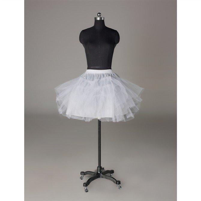 Fashion Short Wedding Dress Petticoat Accessories White PDP11