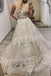 Ivory Sweetheart A Line Lace Appliques Long Prom Dresses PDP85