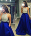 Royal Blue Prom Dresses, Long A Line Cheap Evening Dress PDI88