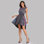 A Line High Low Prom Dresses, Short Party Dress, Homecoming Dress XU90819