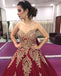Gold Lace Appliques Sweetheart Ball Gown Prom Dress Sweet 16 Dress Quinceanera Dresses PDI59