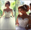 Stunning Long Sleeves Tulle Ball Gown Beaded Wedding Dress PDH69