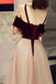 Charming A Line Straps Off Shoulder Tulle Prom Dresses With Appliques, Formal Dress OM0180