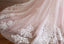 Pink Tulle Prom Dress with Lace Appliques, A Line Formal Evening Party Dresses PDJ50