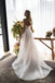 Charming A line Ivory Tulle Sweetheart Wedding Dress with Lace, Beads Bridal Dress OW0085