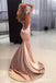 Mermaid Spaghetti Straps Sexy Prom Dresses. Cheap Formal Evening Dress PDJ27