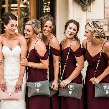 Spaghetti Straps Cheap Chiffon Off Shoulder Burgundy Bridesmaid Dresses PDG61