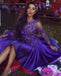 Classic A line Satin Long Sleeves Appliques Short Homecoming Dresses, Cocktial Dress OMH0098