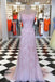 Spaghetti Strap Mermaid Prom Dresses Criss Cross Formal Evening Dress PDI34