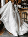 Rustic A line Strapless Sweetheart Embroidered Lace Appliques Boho Wedding Dresses OW0123