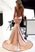 Mermaid Spaghetti Straps Sexy Prom Dresses. Cheap Formal Evening Dress PDJ27