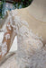 Princess Long Sleeves Ball Gown Lace Wedding Dresses, Long Bridal Dress PDN43