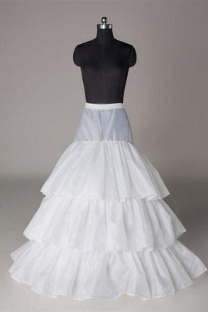 Fashion Wedding Petticoat Accessories Layers White Floor Length PDP14