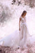 Princess Ivory Cap Sleeve Tulle Long Cheap Wedding Dresses PPD84