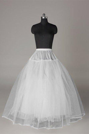 Fashion Ball Gown Wedding Petticoat Accessories White Floor Length PDP10
